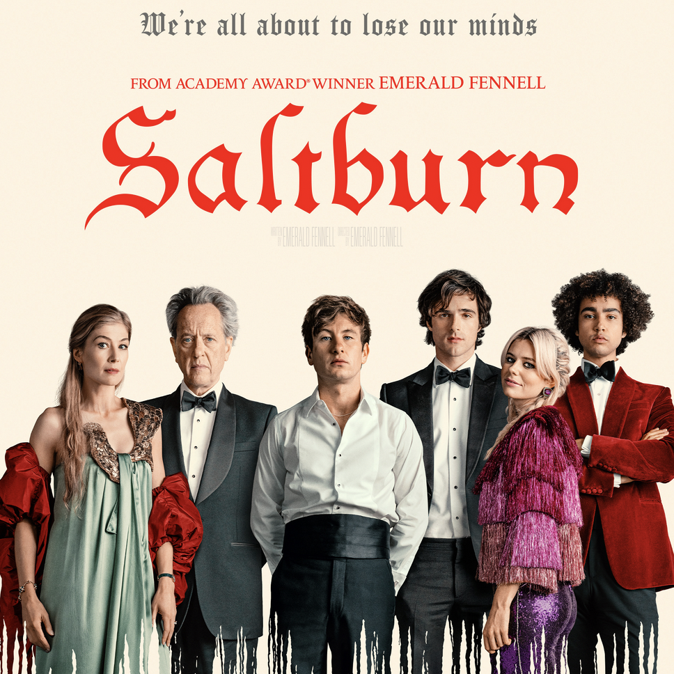saltburn film poster